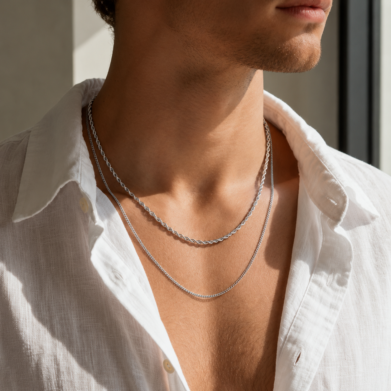 Saint Silver Chain