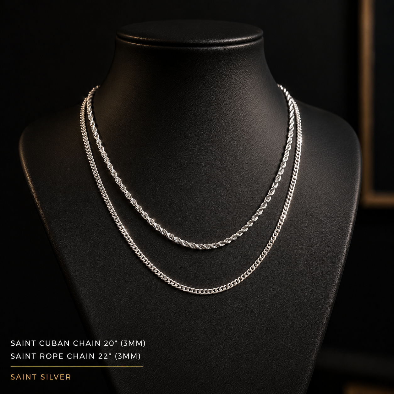 Saint Silver Chain