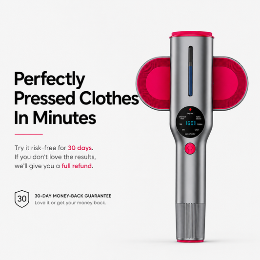 SteamFold™ 2-in-1 Garment Steamer & Iron